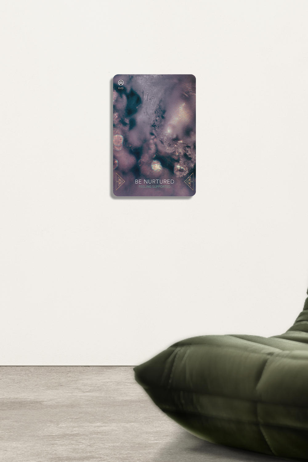 Resonance Guidance Cards Arrival Wall Art 'Satin Wood'