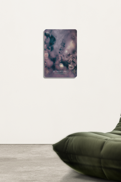 Resonance Guidance Cards Arrival Wall Art 'Satin Wood'