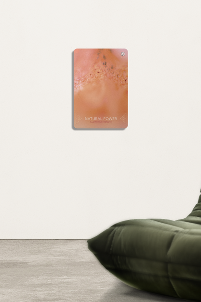 Resonance Guidance Cards Arrival Wall Art 'Satin Wood'