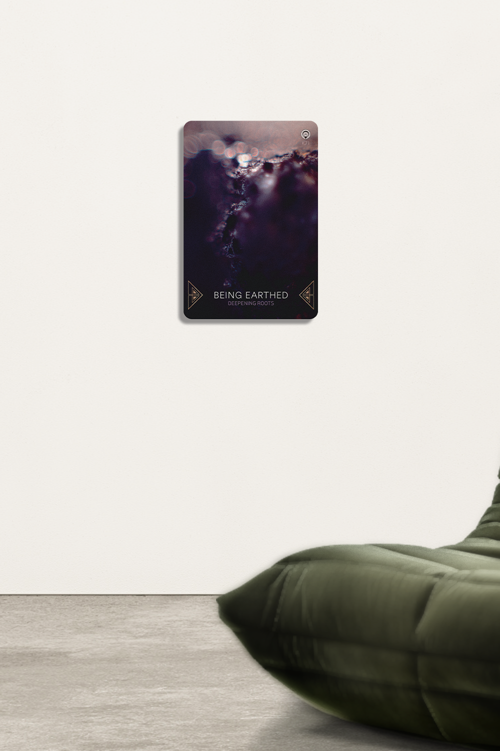 Resonance Guidance Cards Arrival Wall Art 'Satin Wood'