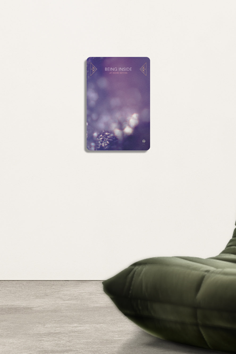 Resonance Guidance Cards Connection Wall Art 'Satin Wood'