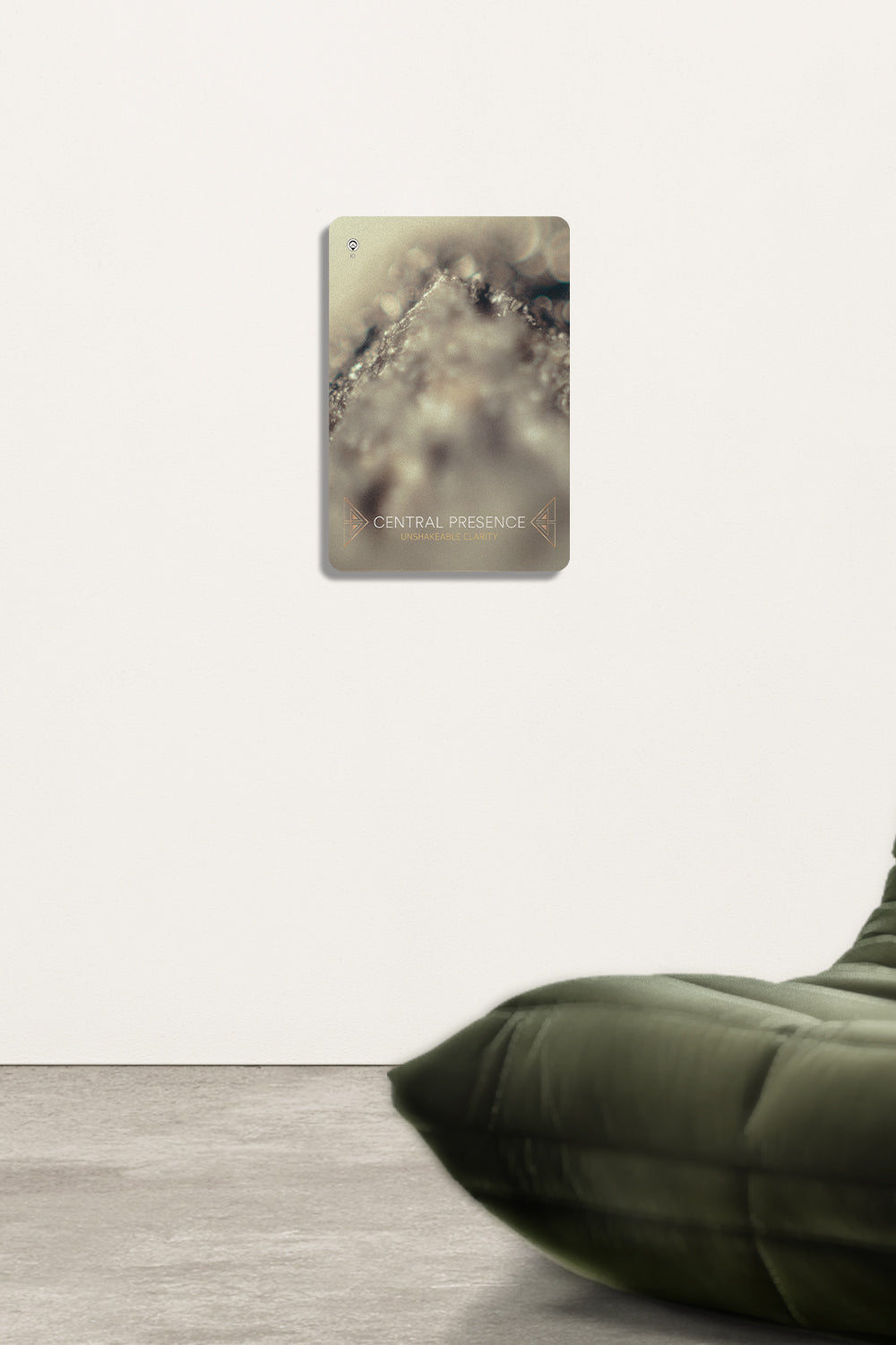 Resonance Guidance Cards Connection Wall Art 'Satin Wood'