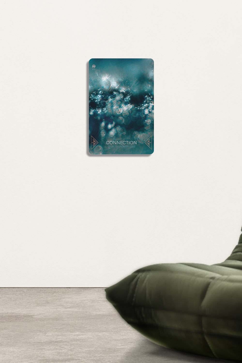 Resonance Guidance Cards Connection Wall Art 'Satin Wood'