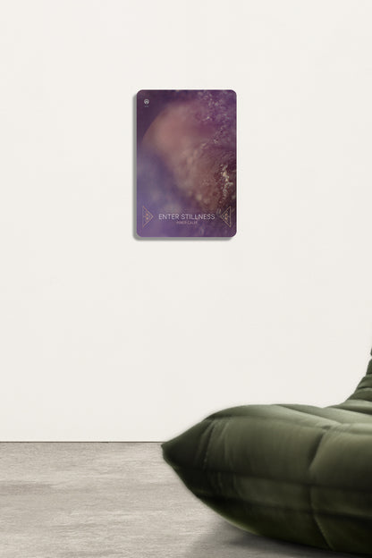 Resonance Guidance Cards Connection Wall Art 'Satin Wood'