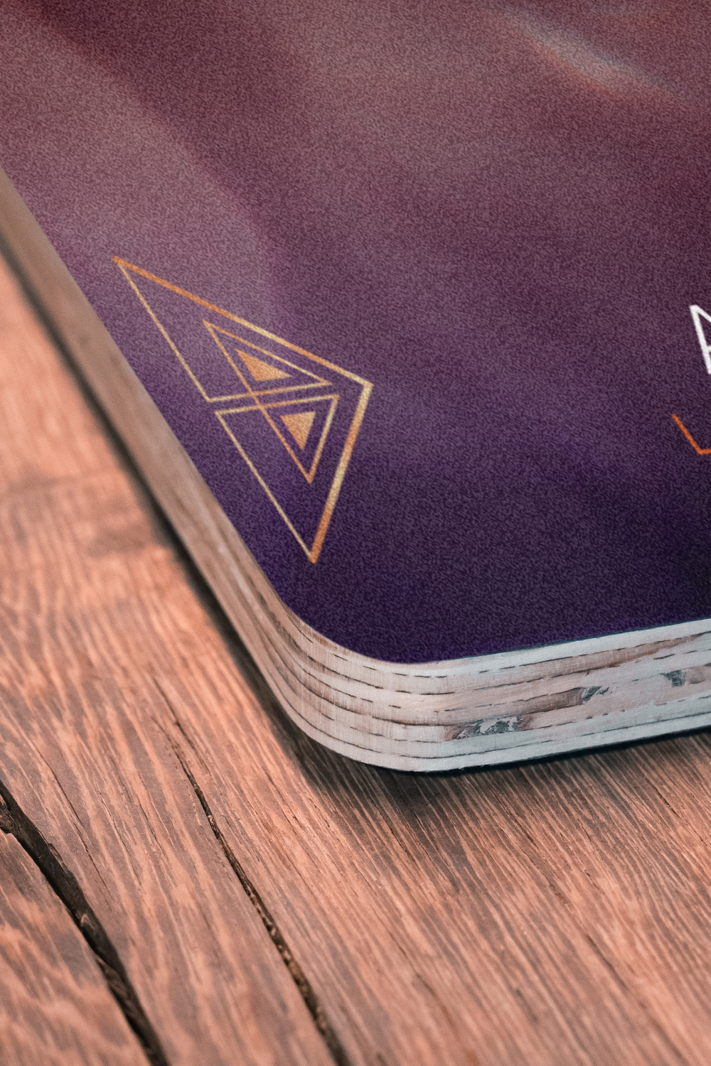 Resonance Guidance Cards Arrival Wall Art 'Satin Wood'